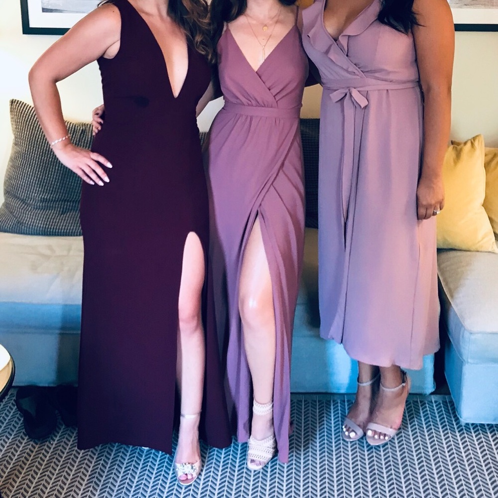 Park and fifth bridesmaid dress